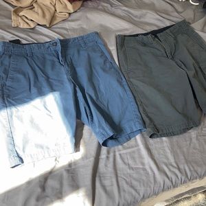 2 Volcom Shorts Size 31
